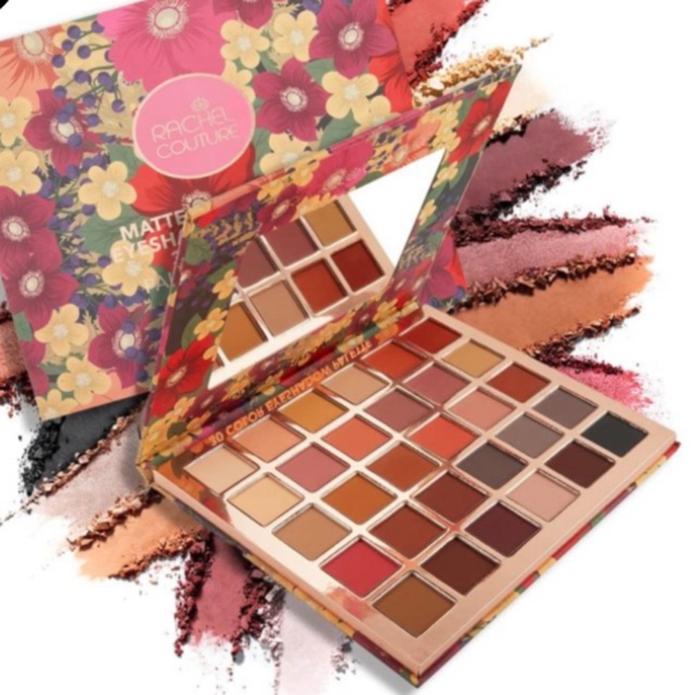 NIB RACHEL COUTURE Matte About You 30 Color Eyeshadow Palette